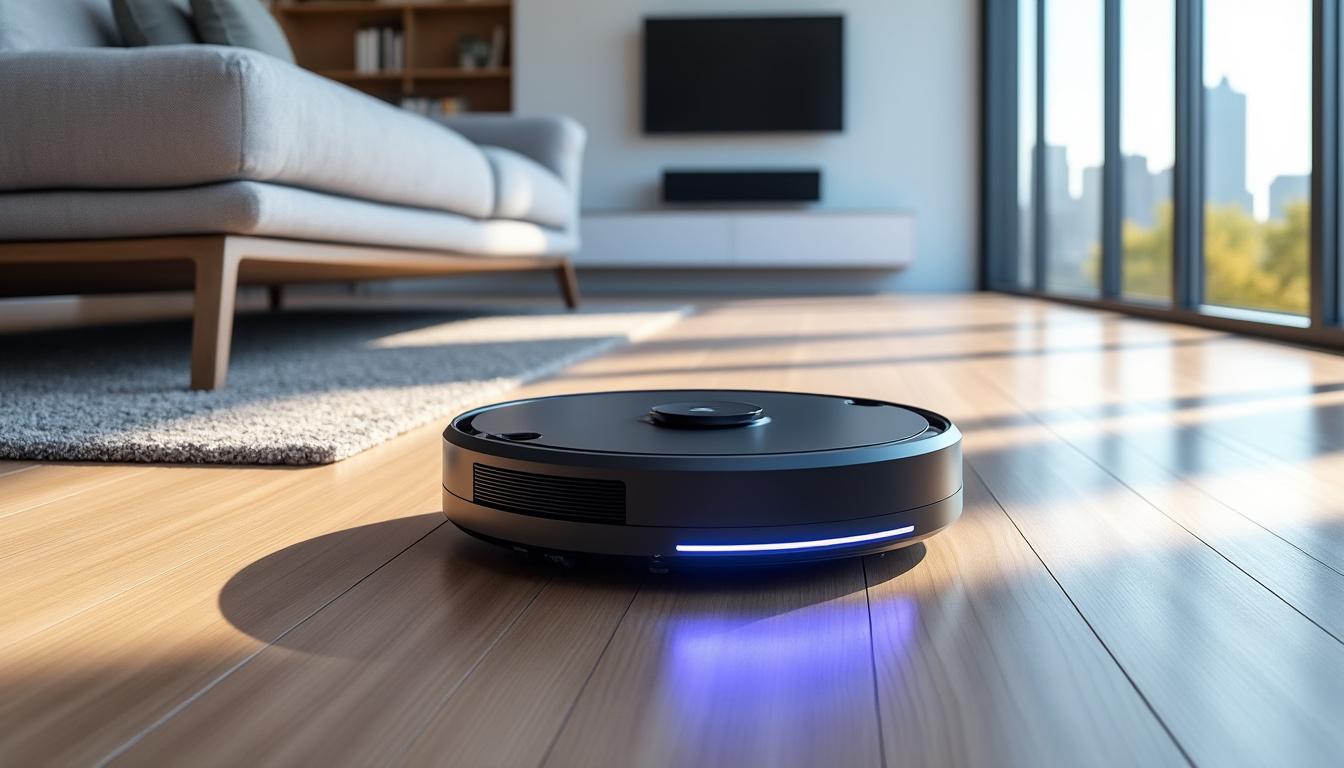 découvrez ce robot aspirateur-laveur innovant qui nettoie vos sols sans effort. profitez d'une maison impeccable pour seulement 135 $.