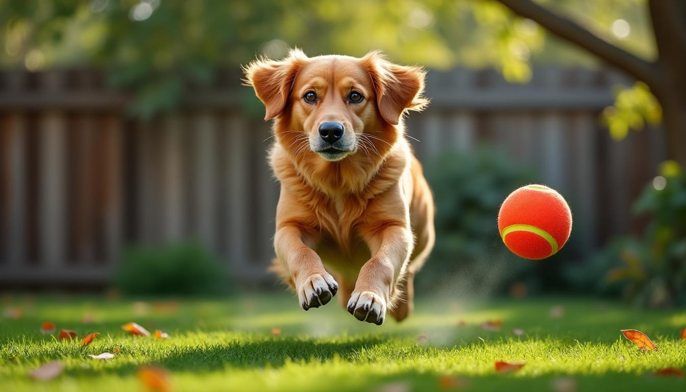 découvrez cet article à seulement 1 $ chez dollar general, parfait pour les chiens qui adorent rapporter la balle et s'amuser pendant des heures.