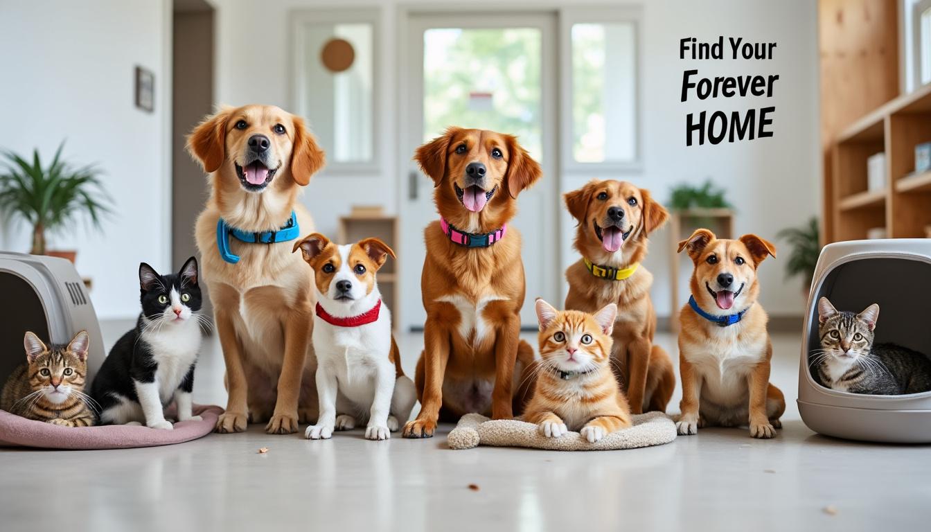 découvrez l'histoire touchante de deux jeunes chiens et chats pleins de charme, à la recherche de familles aimantes pour leur offrir un foyer idéal.