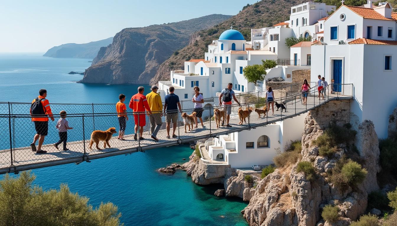 la grèce lance un pont aérien exceptionnel pour évacuer en urgence les animaux de compagnie et leurs propriétaires, garantissant leur sécurité face aux crises.