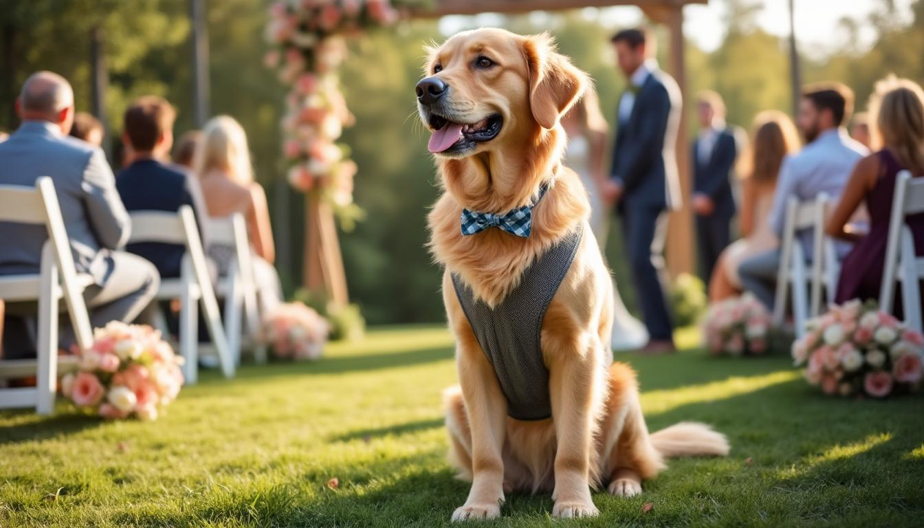 découvrez comment le chien de la mariée a volé la vedette en faisant une entrée irrésistible lors de la révélation de la robe de mariée, ajoutant une touche d'émotion et de charme à ce moment unique.