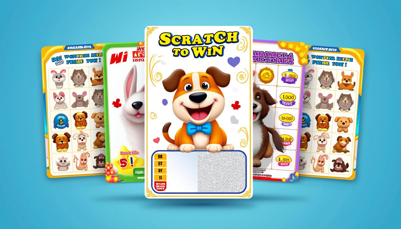 découvrez l'innovation unique de la loterie du new jersey : pour la première fois, des animaux de compagnie embellissent les tickets à gratter, offrant une expérience ludique et attendrissante aux joueurs.
