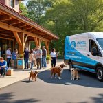 un refuge animalier du grand ouest du massachusetts s'associe à une entreprise de piscines pour organiser vendredi une clinique de vaccination et une collecte de fournitures pour animaux afin de soutenir la communauté locale.