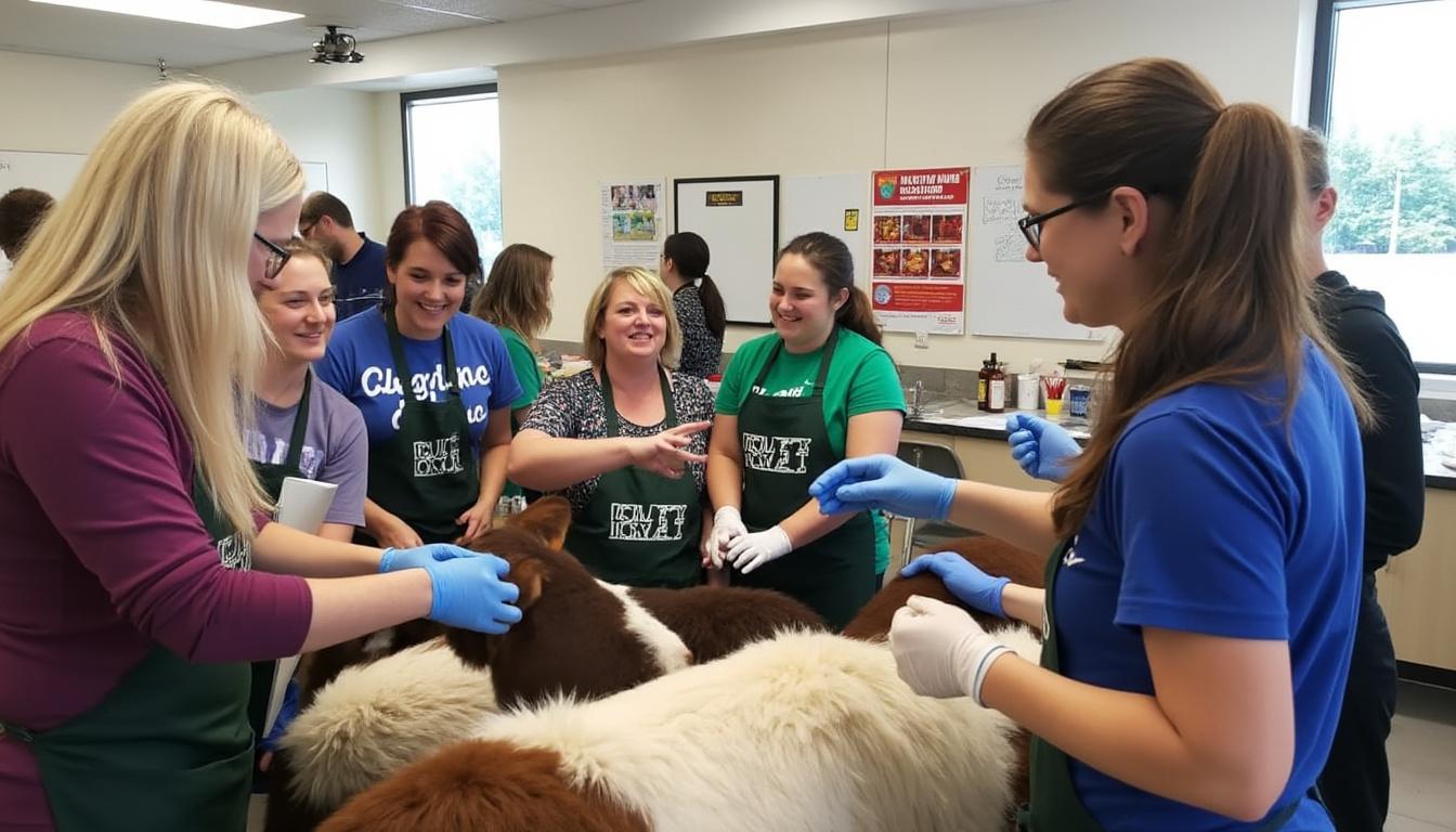 un refuge animalier du grand ouest du massachusetts et une entreprise de piscines s'unissent pour organiser une clinique de vaccination et une collecte de fournitures pour animaux ce vendredi. participez pour protéger vos animaux et soutenir la communauté locale.