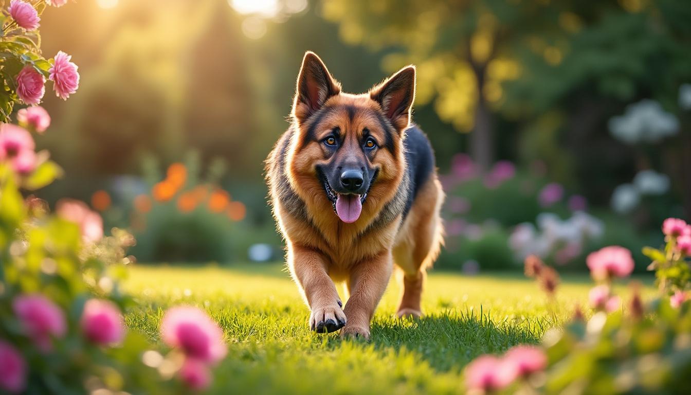 découvrez l'histoire touchante d'une maman qui adopte un berger allemand noir et reçoit une surprise dorée inattendue trois ans plus tard.