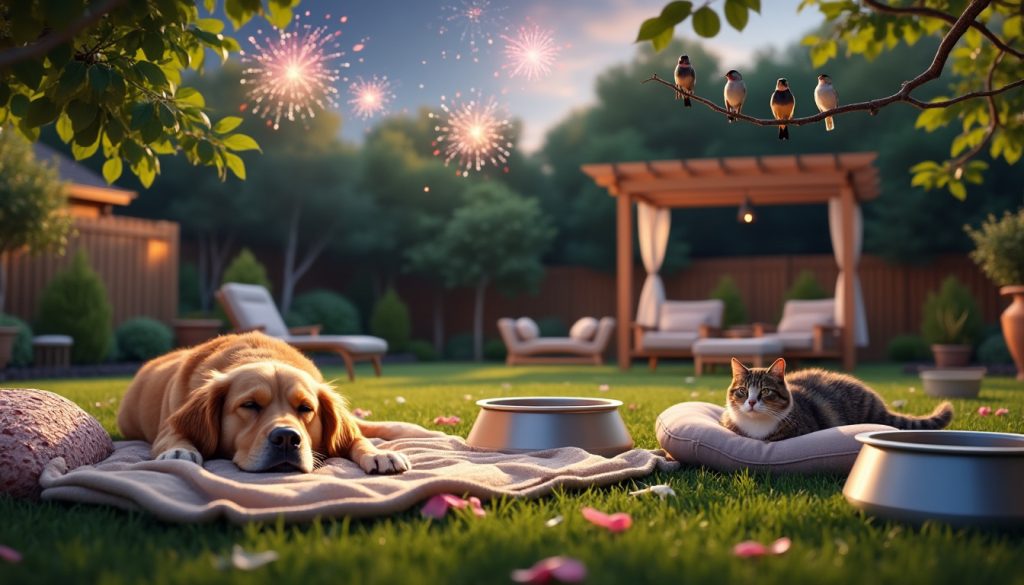 découvrez nos astuces pour garantir le bien-être et la sérénité de vos animaux pendant le week-end du 4 juillet, afin qu'ils profitent pleinement des festivités en toute tranquillité.