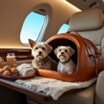 découvrez comment le chien de taylor swift et travis kelce profite d'un voyage en jet privé avec un traitement de faveur exceptionnel, alliant luxe et confort.
