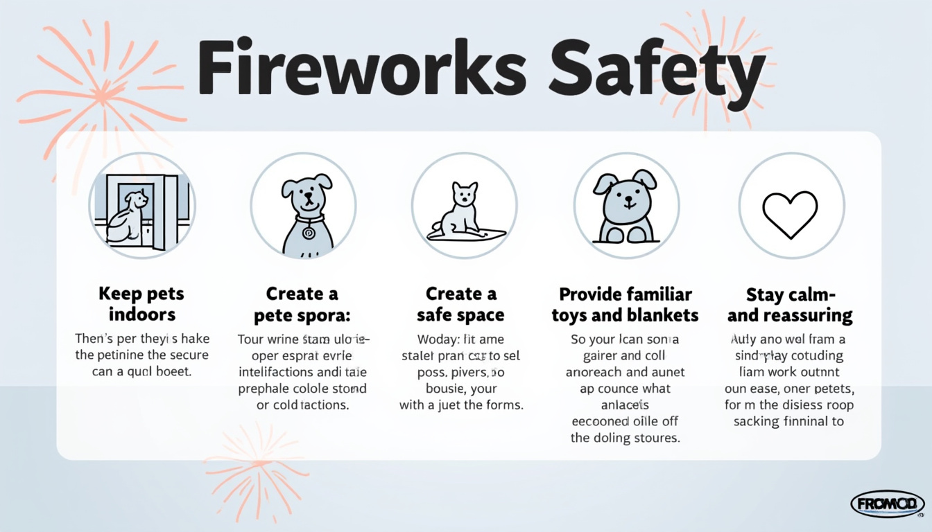 les feux d'artifice du 4 juillet effraient de nombreux animaux. découvrez nos conseils pour apaiser vos compagnons et leur garantir un moment de calme malgré les explosions.