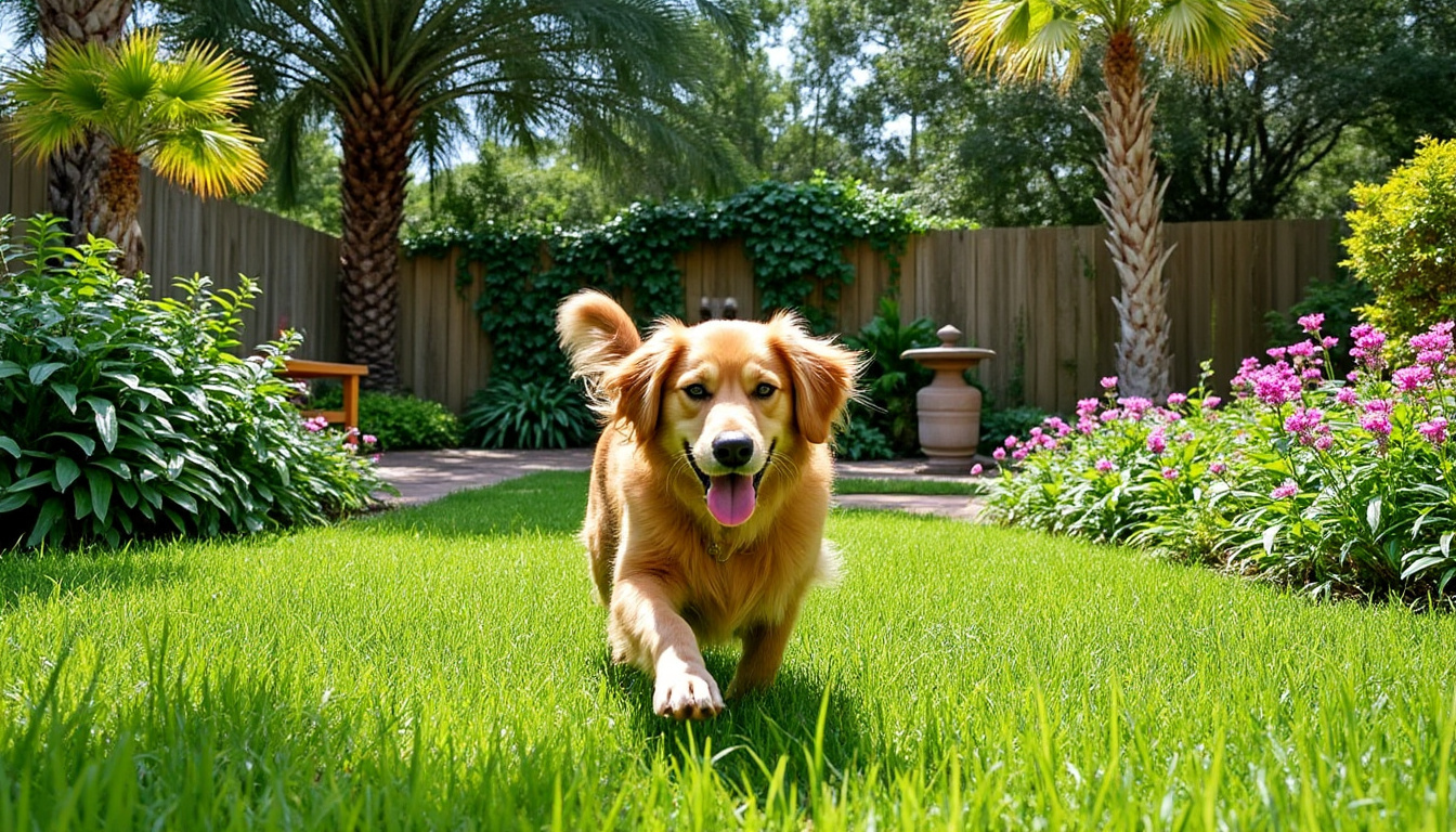 un chien de south tampa a survécu sans blessure à une rencontre périlleuse avec un crapaud buffle dans son jardin, prouvant sa chance et sa vigilance.